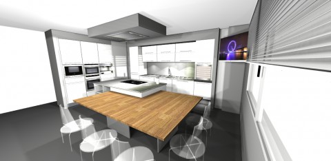 Showroom de muebles de Cocinas Rio